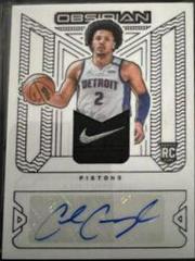 Cade Cunningham [Jersey Autograph Contra] #207 Basketball Cards 2021 Panini Obsidian Prices