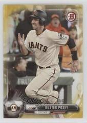 Buster Posey [Gold] Baseball Cards 2017 Bowman Prices