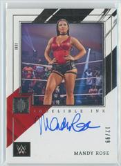 Mandy Rose Wrestling Cards 2022 Panini Impeccable WWE Indelible Ink Autographs Prices