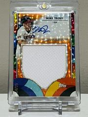 Mike Trout [Orange Cracked Ice] #AV-MT Baseball Cards 2023 Topps World Classic Autographs Prices