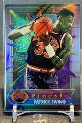 Patrick Ewing [Refractor w/ Coating] Basketball Cards 1994 Finest Prices