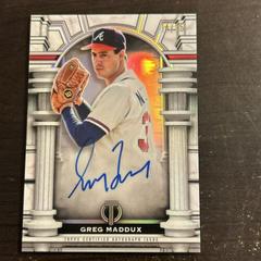 Greg Maddux Baseball Cards 2023 Topps Tribute Olympus Autographs Prices