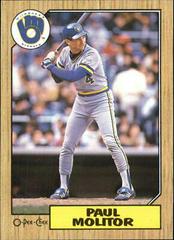 Paul Molitor #184 Baseball Cards 1987 O Pee Chee Prices
