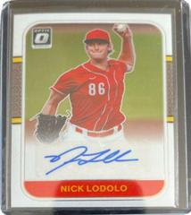 Nick Lodolo Baseball Cards 2021 Panini Donruss Optic Retro 1987 Signatures Prices