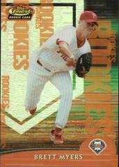 Brett Myers [Refractor] Baseball Cards 2000 Finest Prices