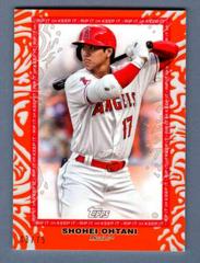 Shohei Ohtani [Orange] Baseball Cards 2022 Topps Rip Prices