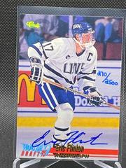 Eric Flinton Hockey Cards 1995 Classic Autographs Prices