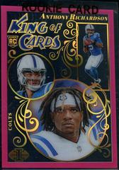 Anthony Richardson [Pink] #14 Football Cards 2023 Panini Illusions King of Cards Prices