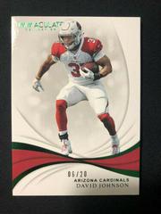 David Johnson [Emerald] #5 Football Cards 2019 Panini Immaculate Collection Prices