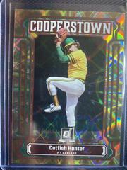 Catfish Hunter [Gold] Baseball Cards 2023 Panini Donruss Cooperstown Prices