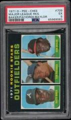 Major League Rookies [Baker, Paciorek, Baylor] #709 Baseball Cards 1971 O Pee Chee Prices