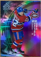 Cole Caufield [Ruby] Hockey Cards 2021 Upper Deck Triple Dimensions Reflections Prices