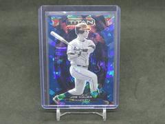Joe Mauer [Navy Blue Ice] #15 Baseball Cards 2023 Panini Chronicles Titan Prices
