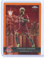 Lorenzo Insigne [Orange] Soccer Cards 2023 Topps Chrome MLS Big City Strikers Prices