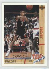 Steve Smith Basketball Cards 1991 Upper Deck Prices