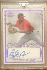 Fernando Tatis Jr. [Purple] #A-FT Baseball Cards 2020 Leaf Trinity Autographs Prices