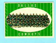 Dallas Cowboys Football Cards 1961 Topps Prices