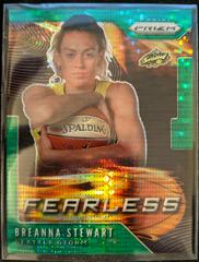 Breanna Stewart [Prizm Green Pulsar] #16 Basketball Cards 2020 Panini Prizm WNBA Fearless Prices