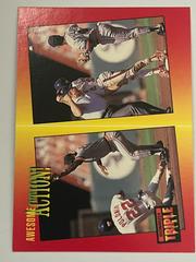 Tony Phillips Luis Polonia #99 Baseball Cards 1992 Panini Donruss Triple Play Prices
