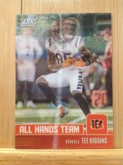 Tee Higgins Football Cards 2022 Panini Score All Hands Team Prices