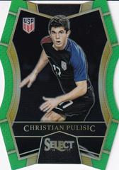 Christian Pulisic [Neon Green Prizm Die Cut] Soccer Cards 2016 Panini Select Prices