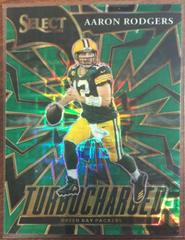 Aaron Rodgers [Green] Football Cards 2021 Panini Select Turbocharged Prices
