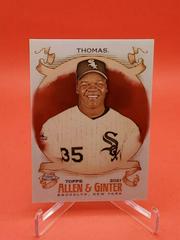 Frank Thomas [Red Refractor] #127 Baseball Cards 2021 Topps Allen & Ginter Chrome Prices