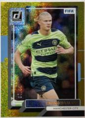 Erling Haaland [Gold] #160 Soccer Cards 2022 Panini Donruss Prices
