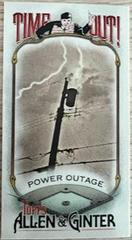 Power Outage #TO-1 Baseball Cards 2022 Topps Allen & Ginter Mini Time Out Prices