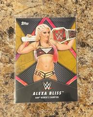 Alexa Bliss [Gold] Wrestling Cards 2018 Topps WWE Women's Division Champion Prices