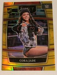 Cora Jade [Gold Prizm] #65 Wrestling Cards 2022 Panini Select WWE Prices