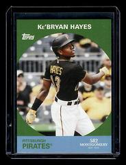 Ke'Bryan Hayes Baseball Cards 2022 Topps 582 Montgomery Club Set 5 Prices