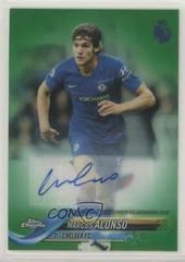 Marcos Alonso [Autograph Green Refractor] Soccer Cards 2018 Topps Chrome Premier League Prices