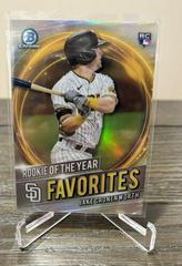 Jake Cronenworth #RRY-JC Baseball Cards 2021 Bowman Chrome Rookie of the Year Favorites Prices
