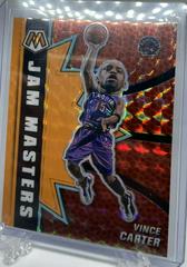 Vince Carter [Orange Fluorescent] Basketball Cards 2020 Panini Mosaic Jam Masters Prices