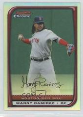 Manny Ramirez [Refractor] #29 Baseball Cards 2008 Bowman Chrome Prices