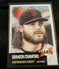 Brandon Crawford #140 Baseball Cards 2019 Topps Living Prices