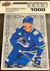 Elias Pettersson [1000] Hockey Cards 2023 Upper Deck Population Count Prices