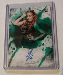 Becky Lynch [Green] Wrestling Cards 2018 Topps WWE Undisputed Autographs Prices