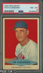 Ted Kluszewski Baseball Cards 1954 Red Heart Prices