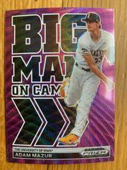 Adam Mazur [Purple Wave] #BMC-AM Baseball Cards 2022 Panini Prizm Draft Picks Big Man on Campus Prices