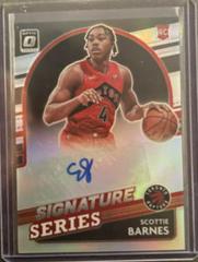 Scottie Barnes [Holo] #SS-SBN Basketball Cards 2021 Panini Donruss Optic Signature Series Prices