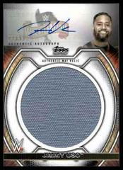 Jimmy Uso [Autograph] Wrestling Cards 2021 Topps WWE Undisputed Superstar Mat Relics Prices
