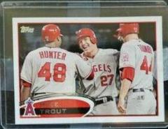 Mavin  2012 Topps Update Gold Sparkle Mike Trout