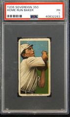 Home Run Baker #NNO Baseball Cards 1909 T206 Sovereign 350 Prices