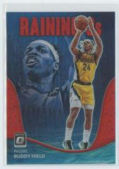 Buddy Hield [Red] #3 Basketball Cards 2022 Panini Donruss Optic Raining 3s Prices