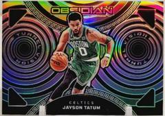 Jayson Tatum #11 Basketball Cards 2022 Panini Obsidian Tunnel Vision Prices