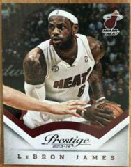 LeBron James Basketball Cards 2013 Panini Prestige Prices