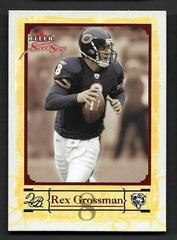 Rex Grossman #5 Football Cards 2004 Fleer Sweet Sigs Prices