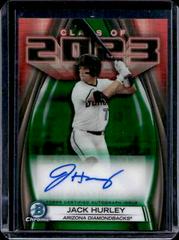 Jack Hurley [Green] #23A-JH Baseball Cards 2023 Bowman Draft Class of Autographs Prices
